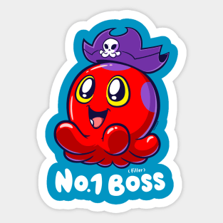 No.1 (filler) Boss Sticker